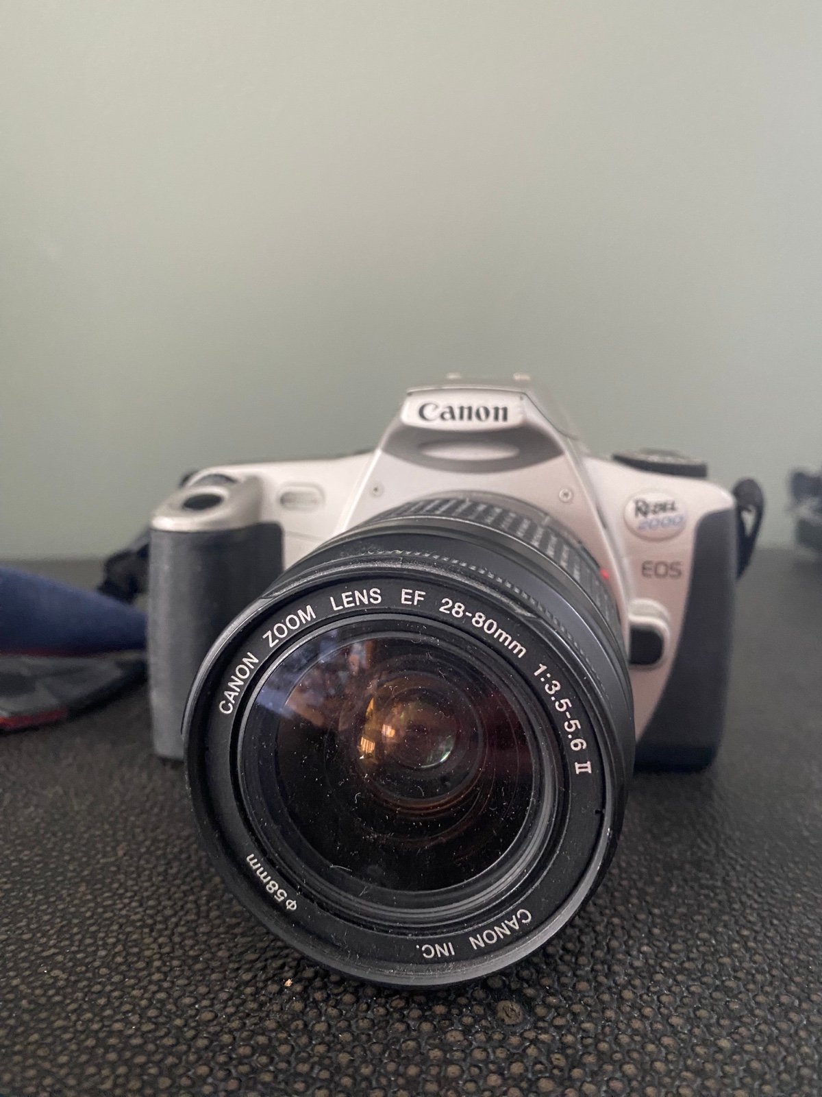 Canon Rebel 2000 35mm with Canon 28-80mm 1:3.5-5.6 II lens