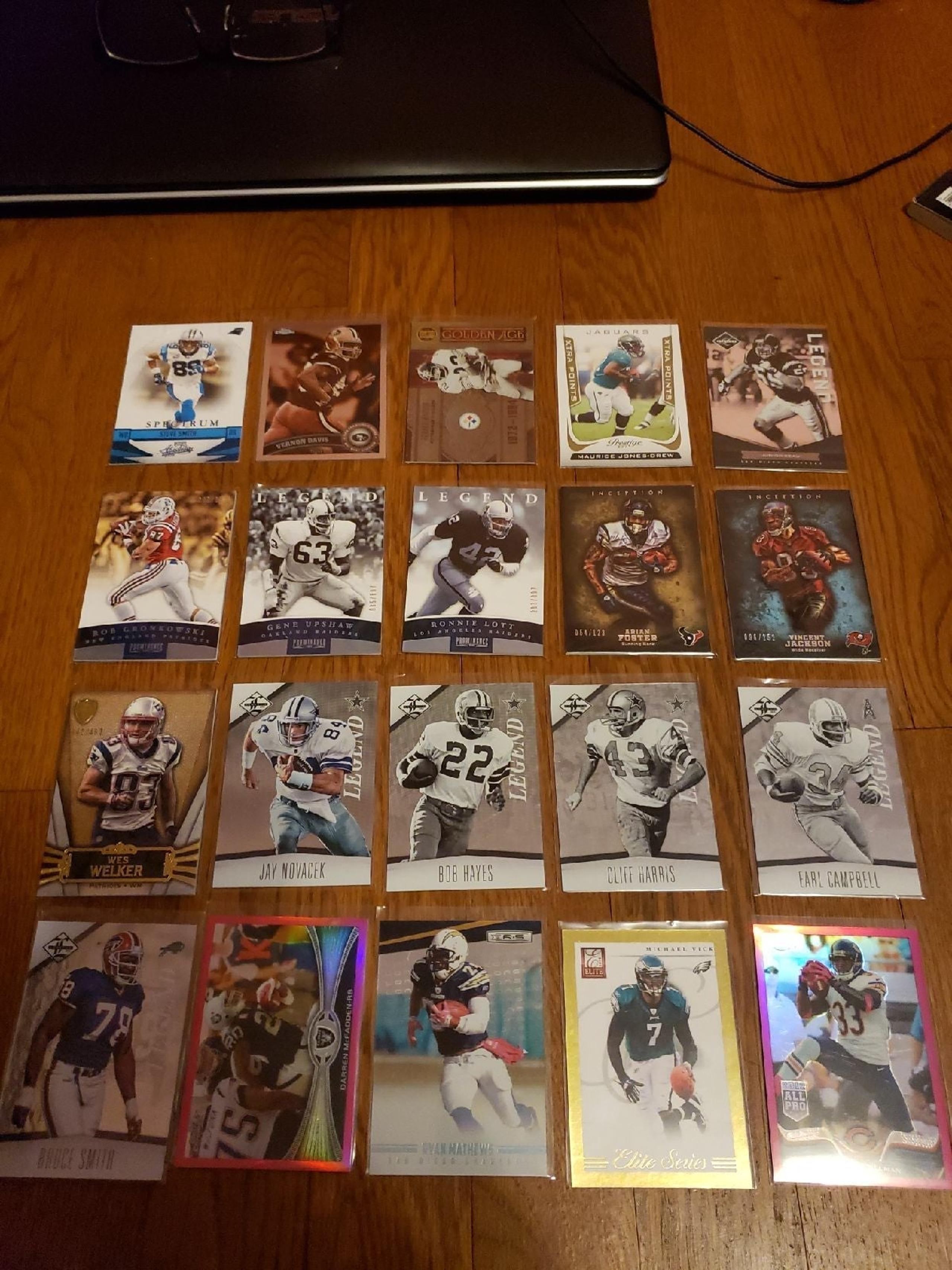 Football SP, Refractor, #D Card Lot #4