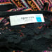 Sparrow Anthropologie Womens L Fair Isles Striped Knit Lace Trim Sweater Dress