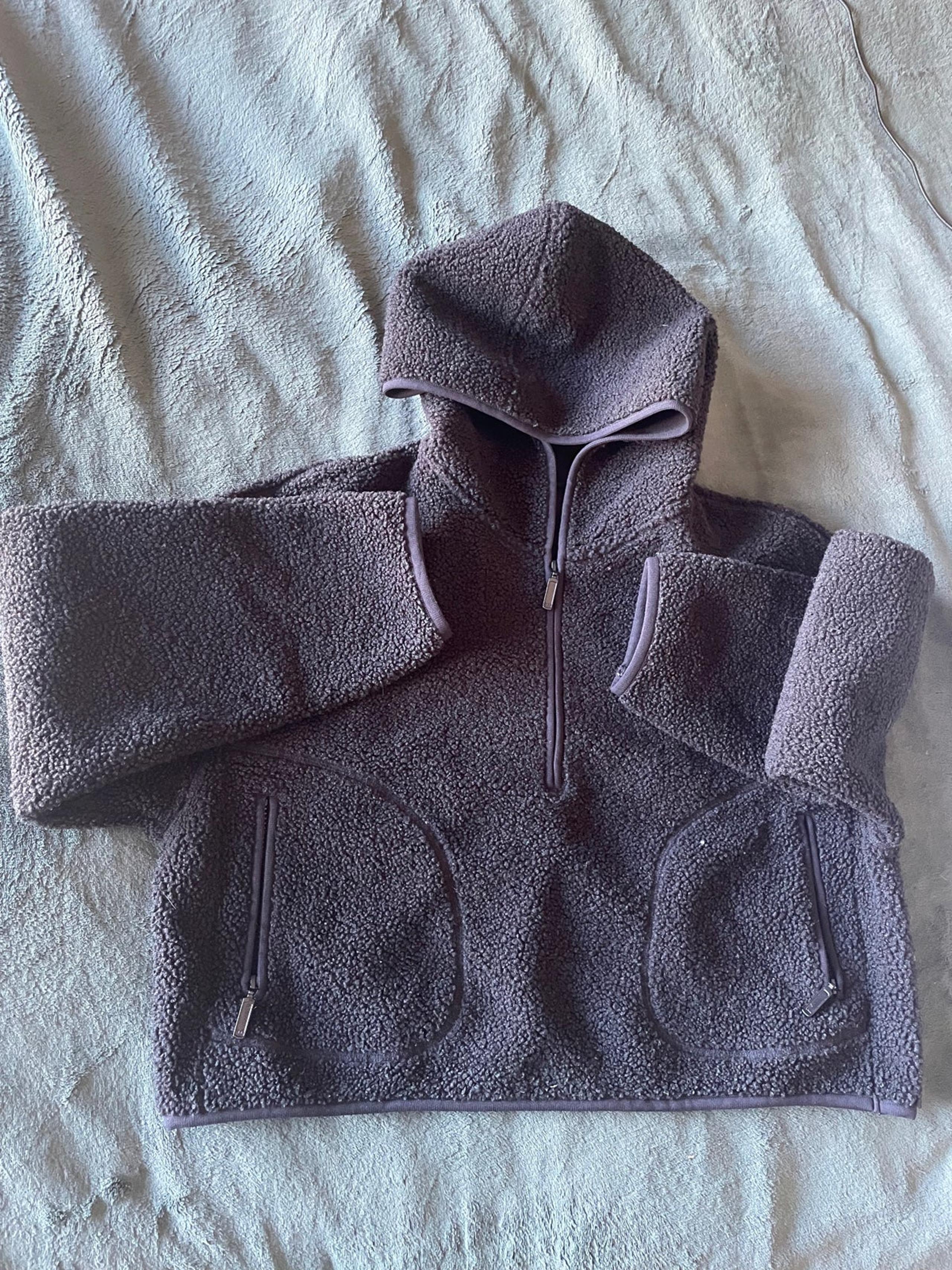 Uniqlo polar fleece hoodie size L