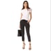 L’agence Silk Cargo Cropped Ankle Zip Pants, Size 6