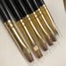 6 Princeton synthetic SABLE brushes