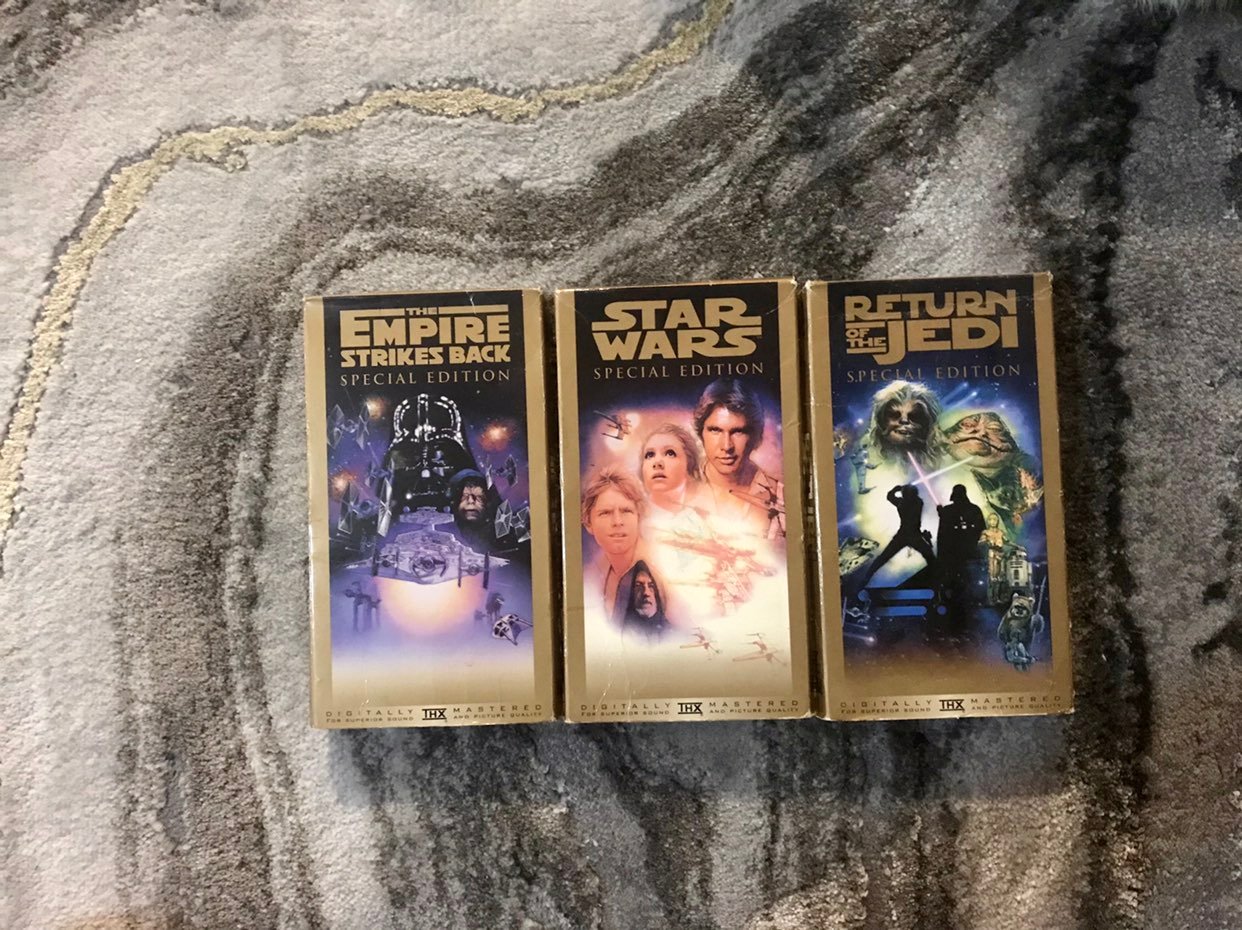 Star Wars Special Edition VHS tapes
