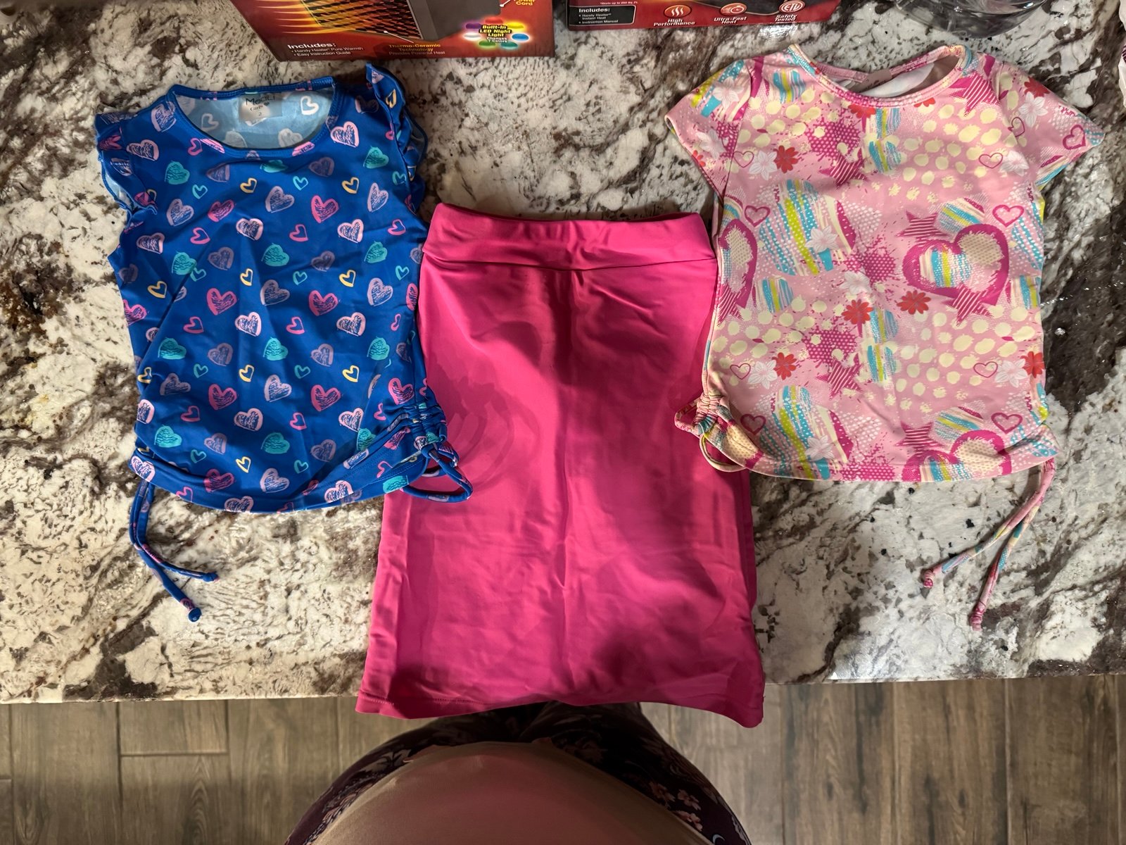 Little Girls Modest Swim Set