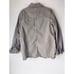 Free People Moonchild Denim Jacket Green Distressed Raw Hem Size XS A0067