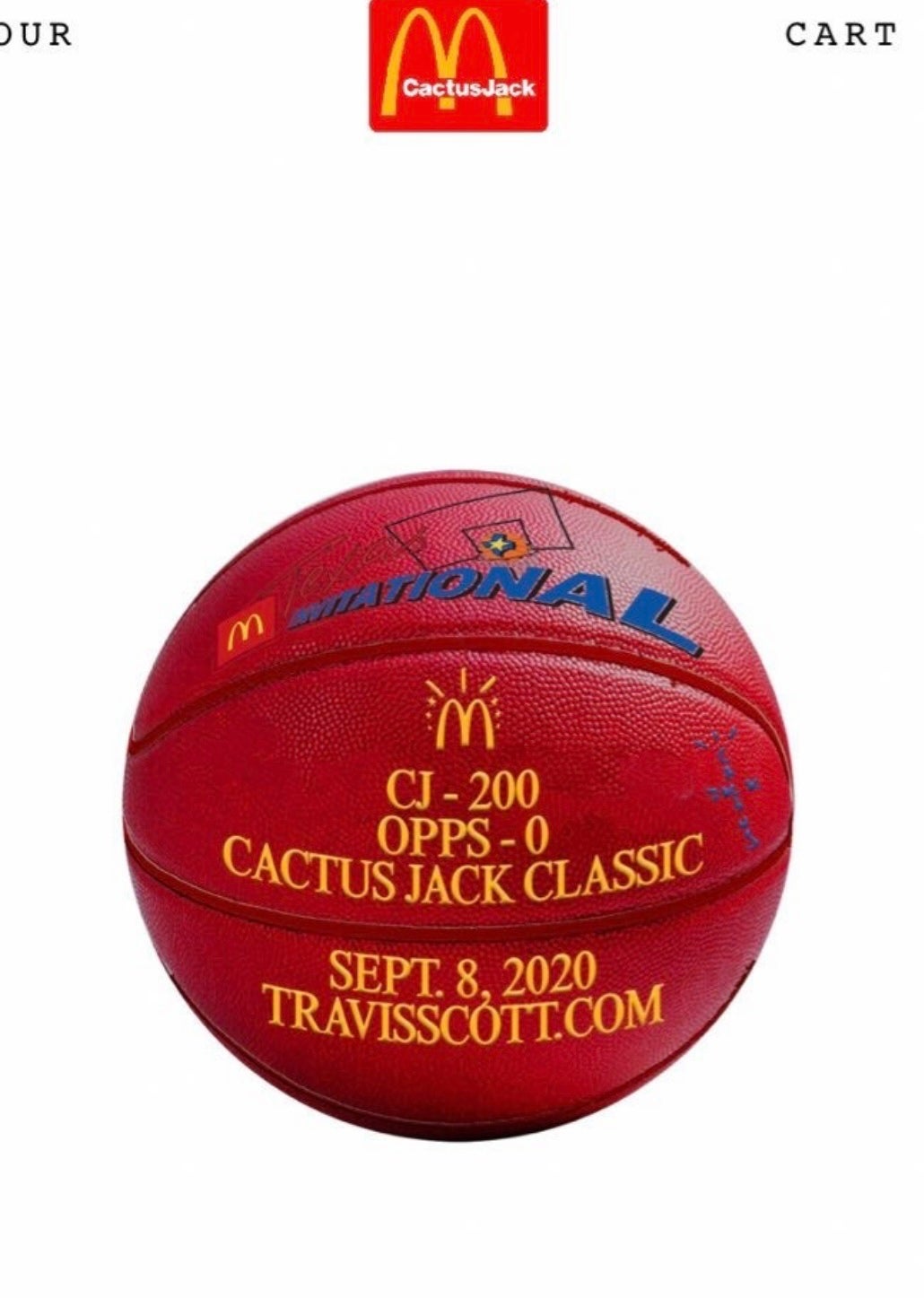 Travis scott basketball