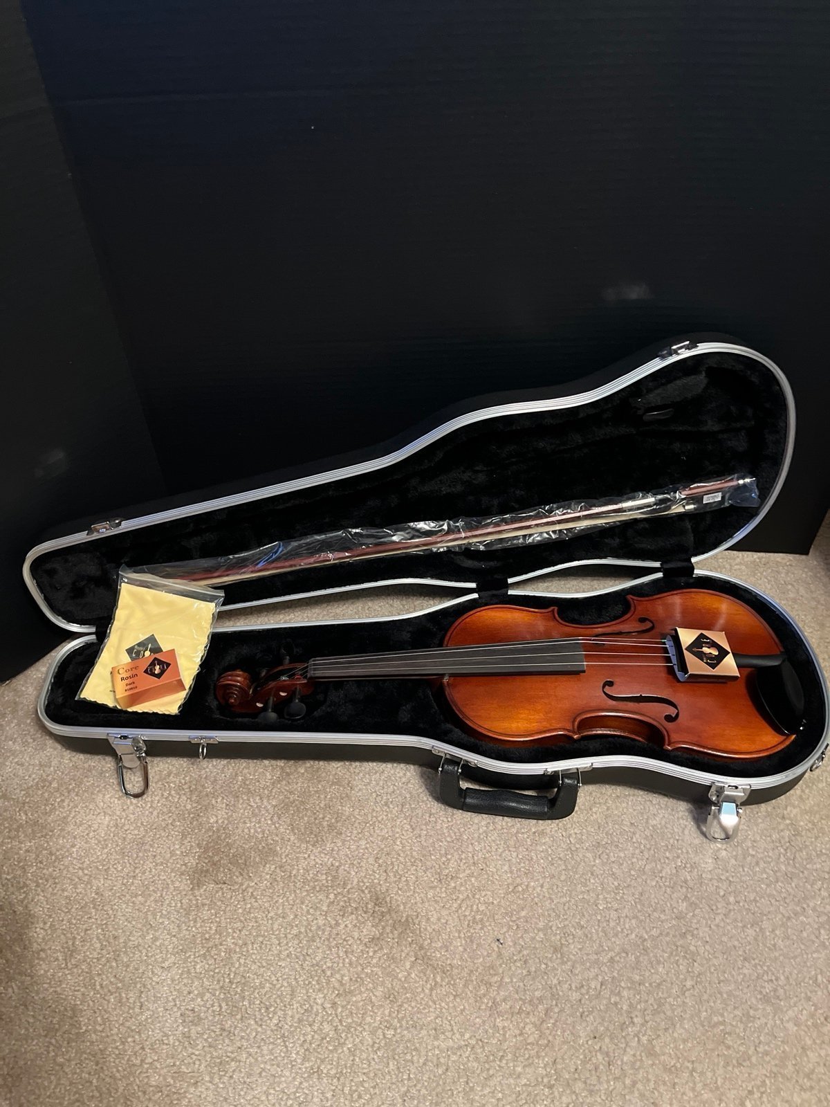 M. Ravel VL100SR 4/4 Violin with Hardshell Case