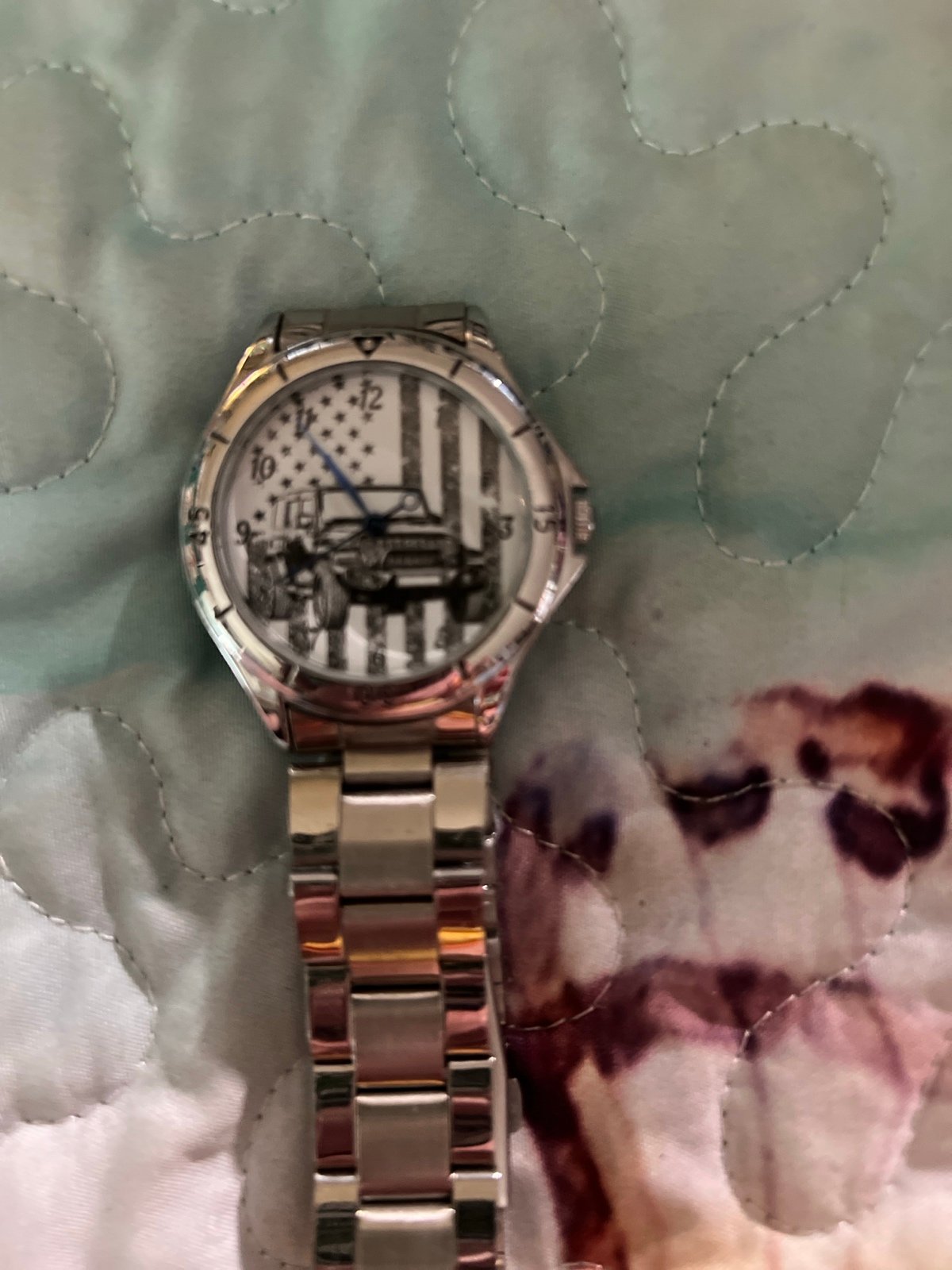 Watch with JEEP face