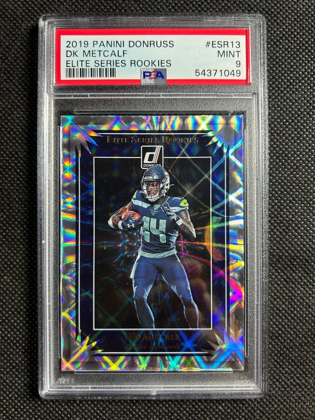 2019 Panini Donruss #ESR13 DK Metcalf Elite Series Rookies PSA 9 MINT Seahawks