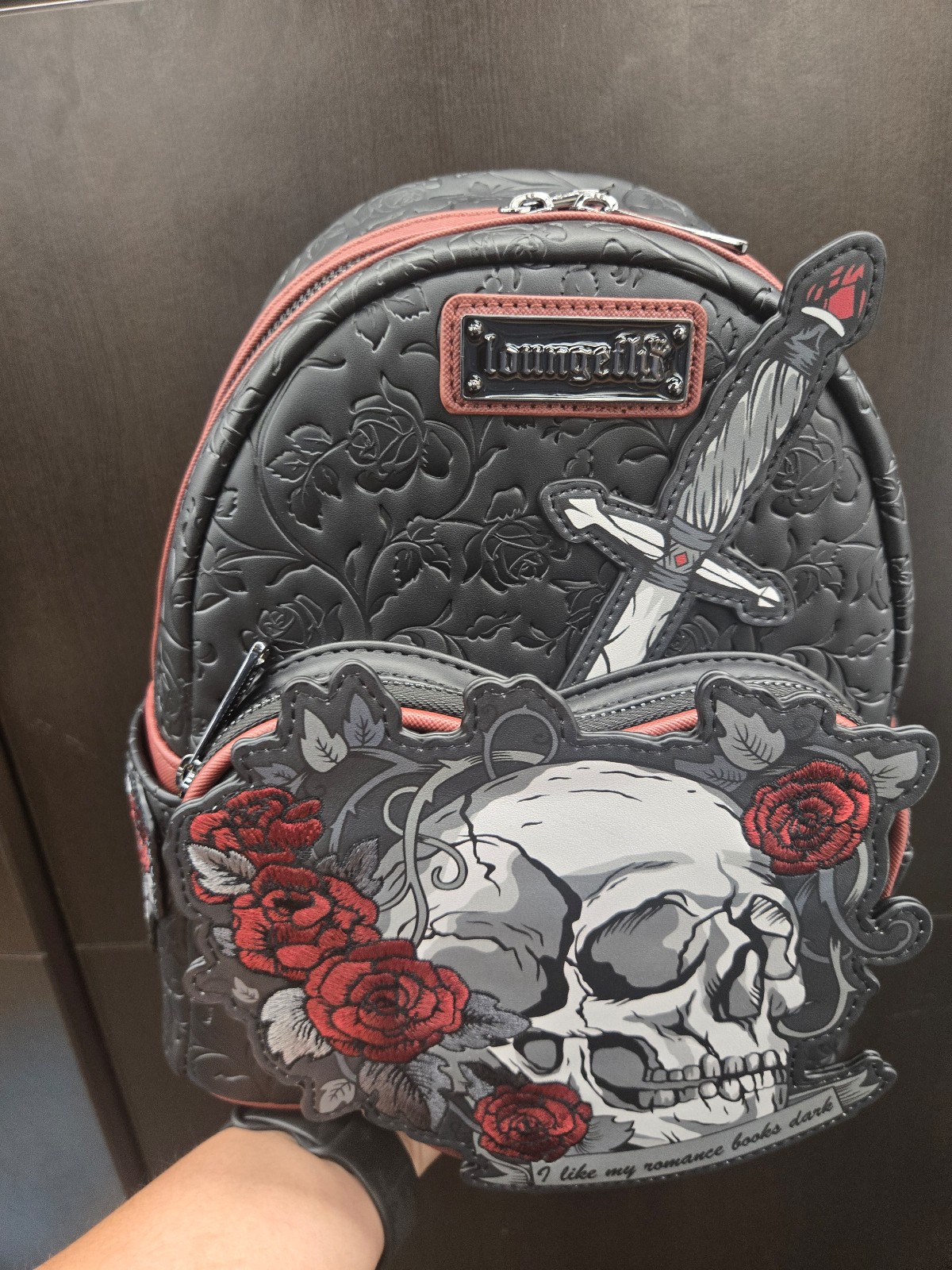 LAST Dark Romance Books Loungefly Backpack (PRE-RELEASE EXCLUSIVE BAM)