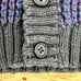Little Marc Jacobs Cotton Shawl Blue Cardigan Sweater Infant Boys Size 6M