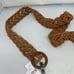 Lane Bryant Braided Brown Plus Size Belt NWT 59.95 size 26/28 Classic Stylish