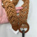 Lane Bryant Braided Brown Plus Size Belt NWT 59.95 size 26/28 Classic Stylish