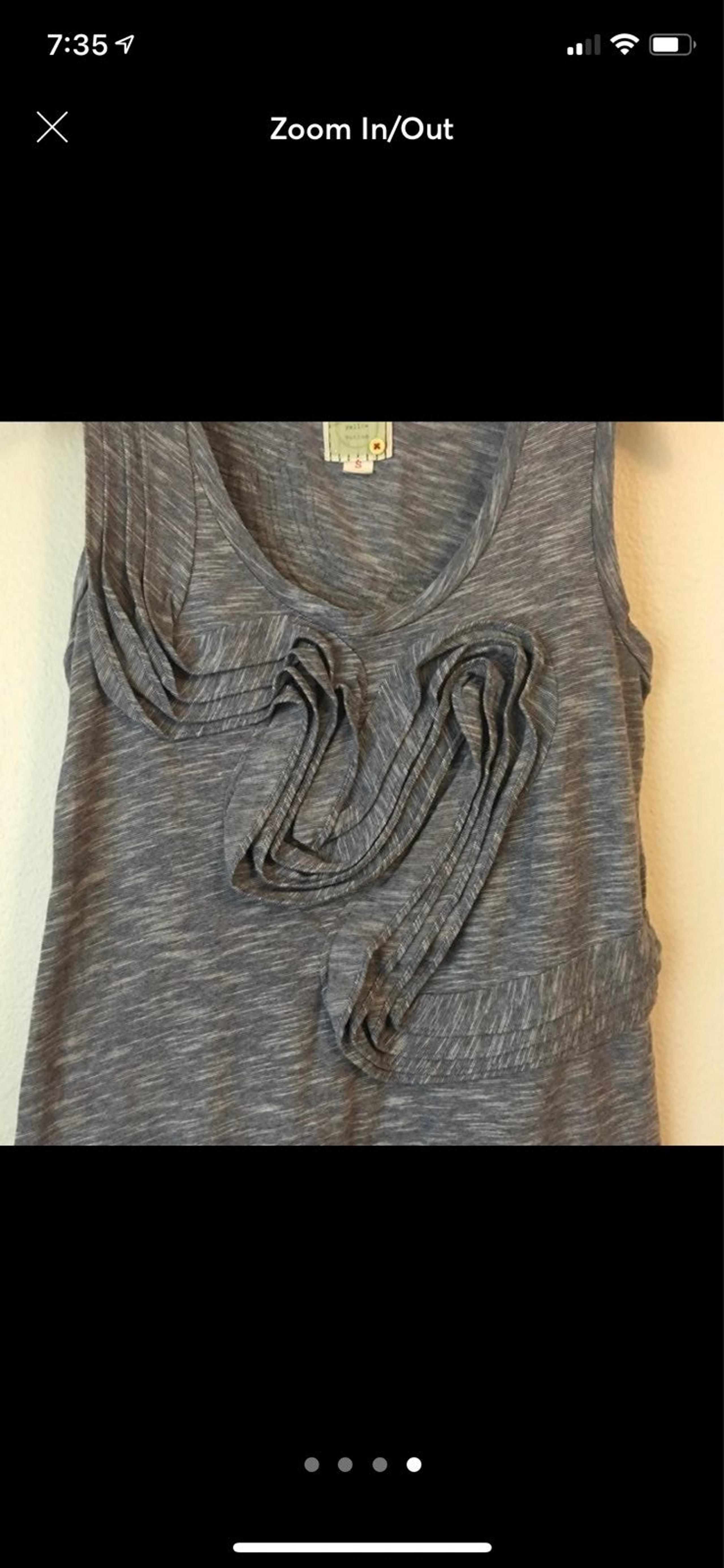 Anthropology "Winding Roads" tank