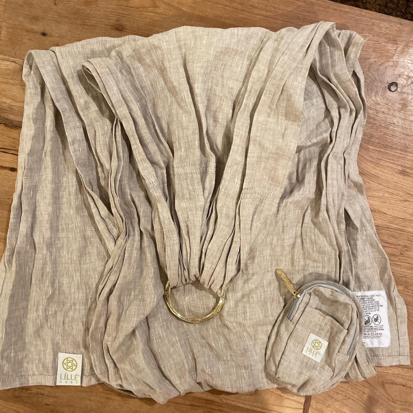 Lillebaby ring sling in golden harvest