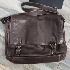 Vintage Cole Haan Leather Crossbody Satchel
