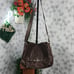 Vintage Cole Haan Leather Crossbody Satchel
