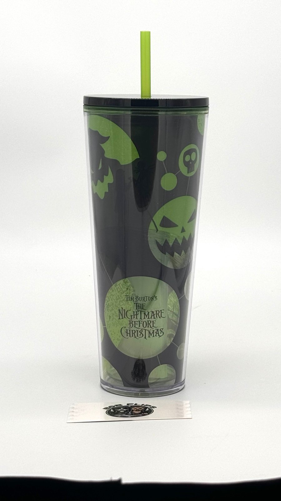 Disney The Nightmare Before Christmas 2024 Starbucks® Tumbler with Straw In hand