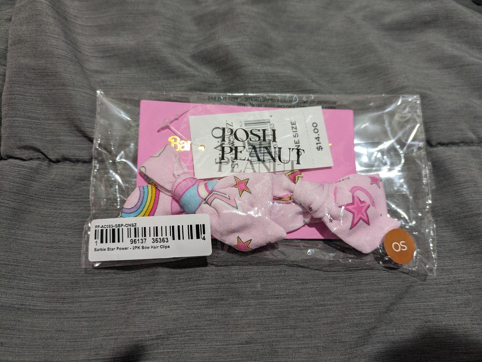 Posh Peanut Barbie Star Power Hair Bow Clips