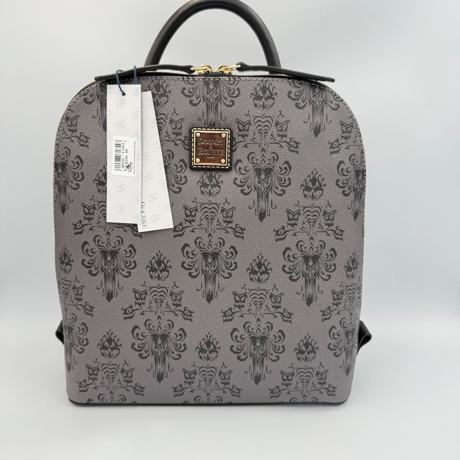 NWT Disney Parks Dooney & Bourke | Haunted Mansion “Wallpaper” Backpack