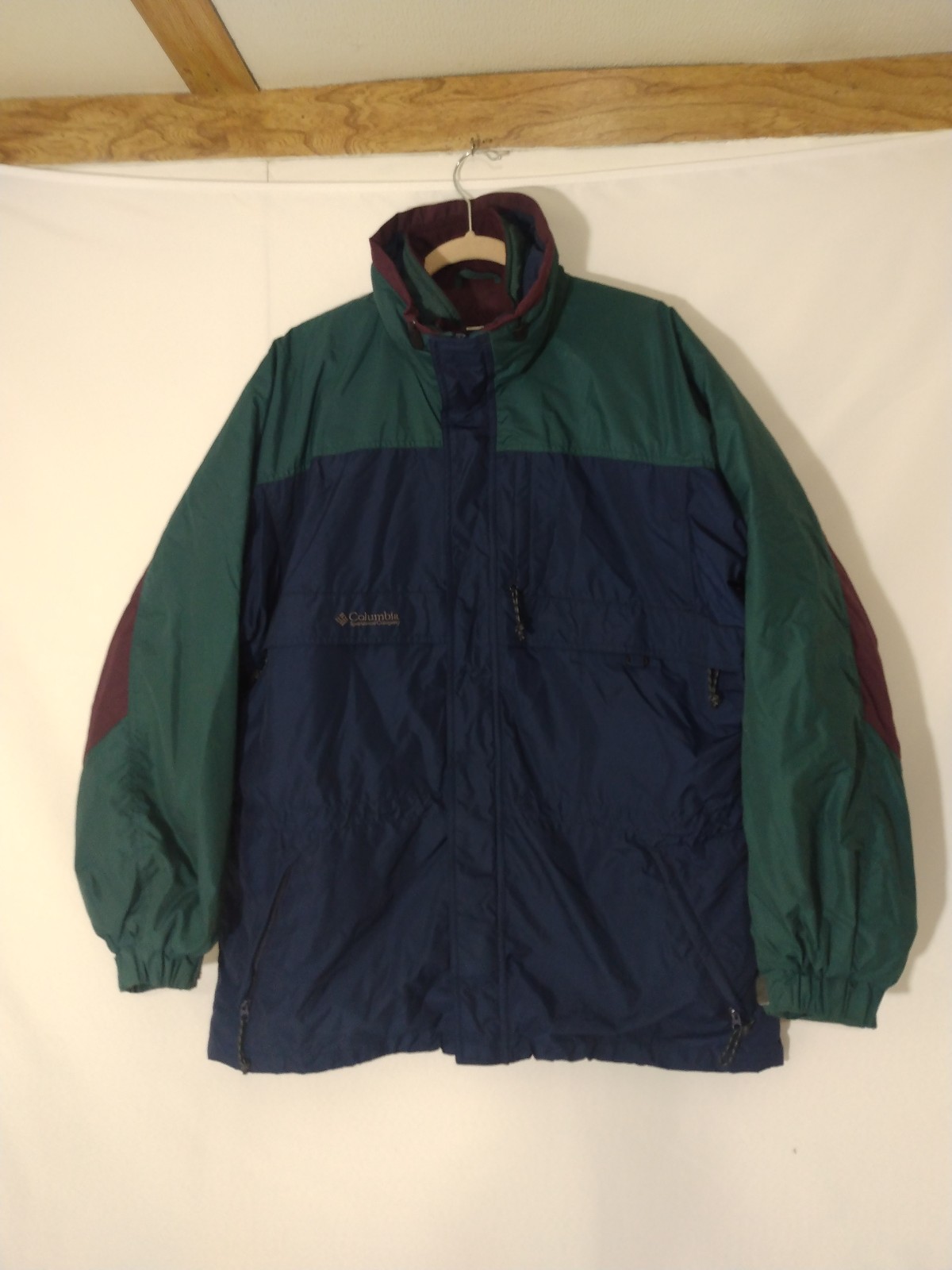Mens Vintage Columbia Gizmo 3 in 1 Winter Ski Jacket Sz L