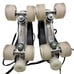 Intentionally Blank Rollout Partner Skates Black White Womens Size 39 - 8.5-9