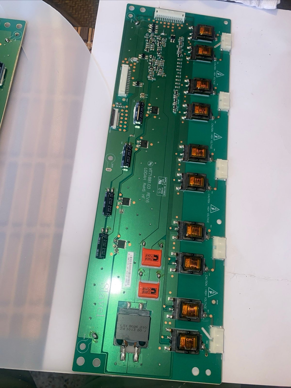 TOSHIBA 55G300U Slave1 Backlight Inverter VIT71881.03 REV:6
