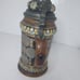 1900s German Stein Tankard 20 Inlaid Thaler Replicas dated 1859-1871 Antique.
