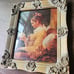 Vintage Ornate Framed Repro Jean Fragonard A Young Girl Reading Print
