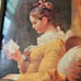 Vintage Ornate Framed Repro Jean Fragonard A Young Girl Reading Print