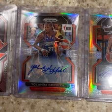 Alyssa Thomas, Katie Smith, Yolanda Griffin auto and Prizm