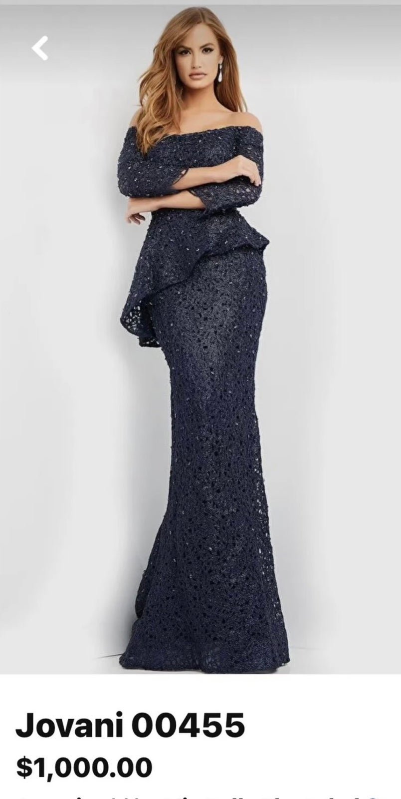 jovani evening gown dress