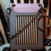 Henri bendel Pink and gray lanyard work id holder