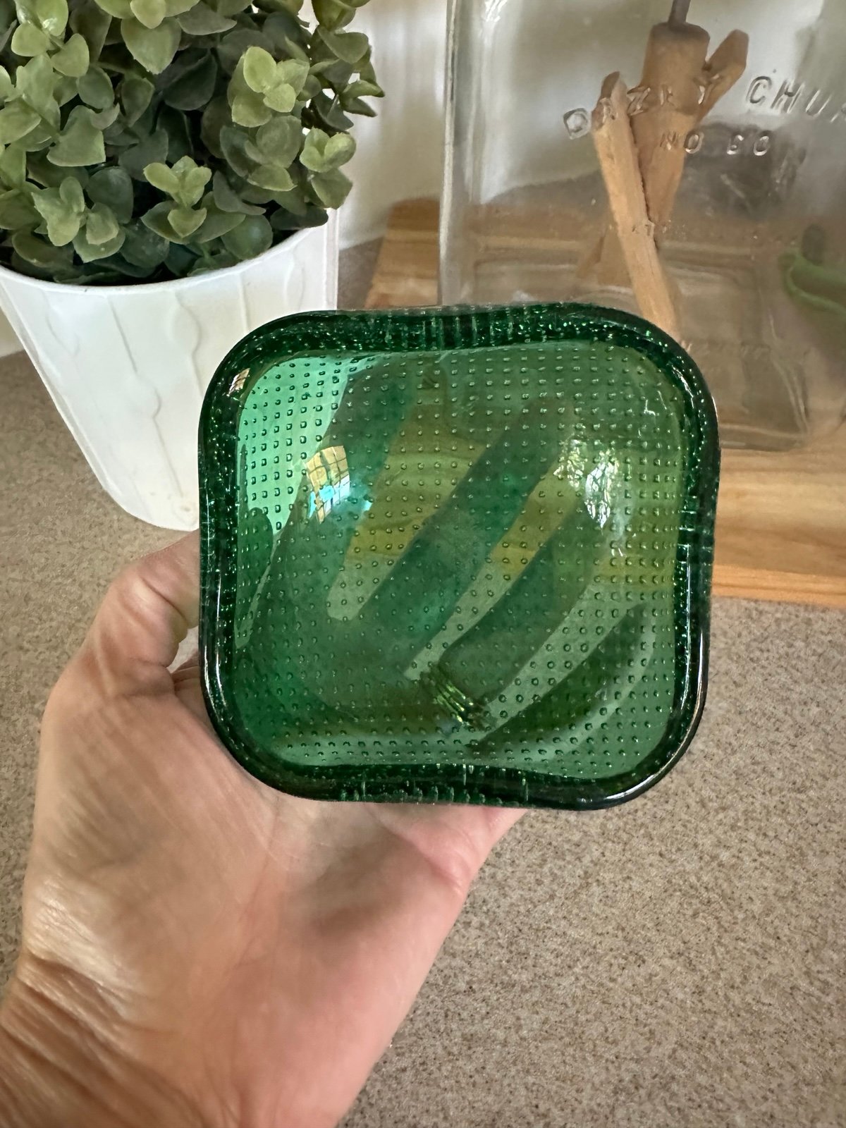 Venini Murano Bullicante Glass Bowl, Carlo Scarpa Design, controlled bubble bowl
