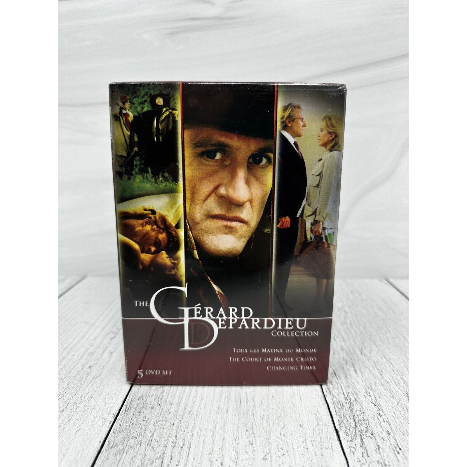 The Gerard Depardieu Collection 3 Film 5 Disc Set Rare Brand New Sealed