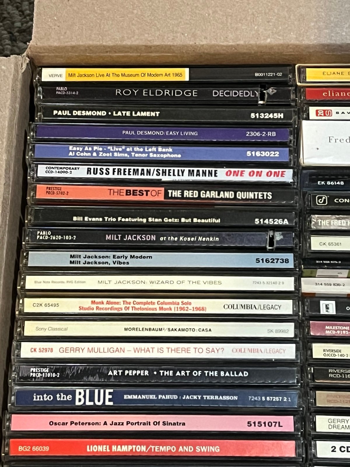 Lot of 50 Jazz CDs.