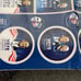 Sticker sheet vote nov4thObama/Biden