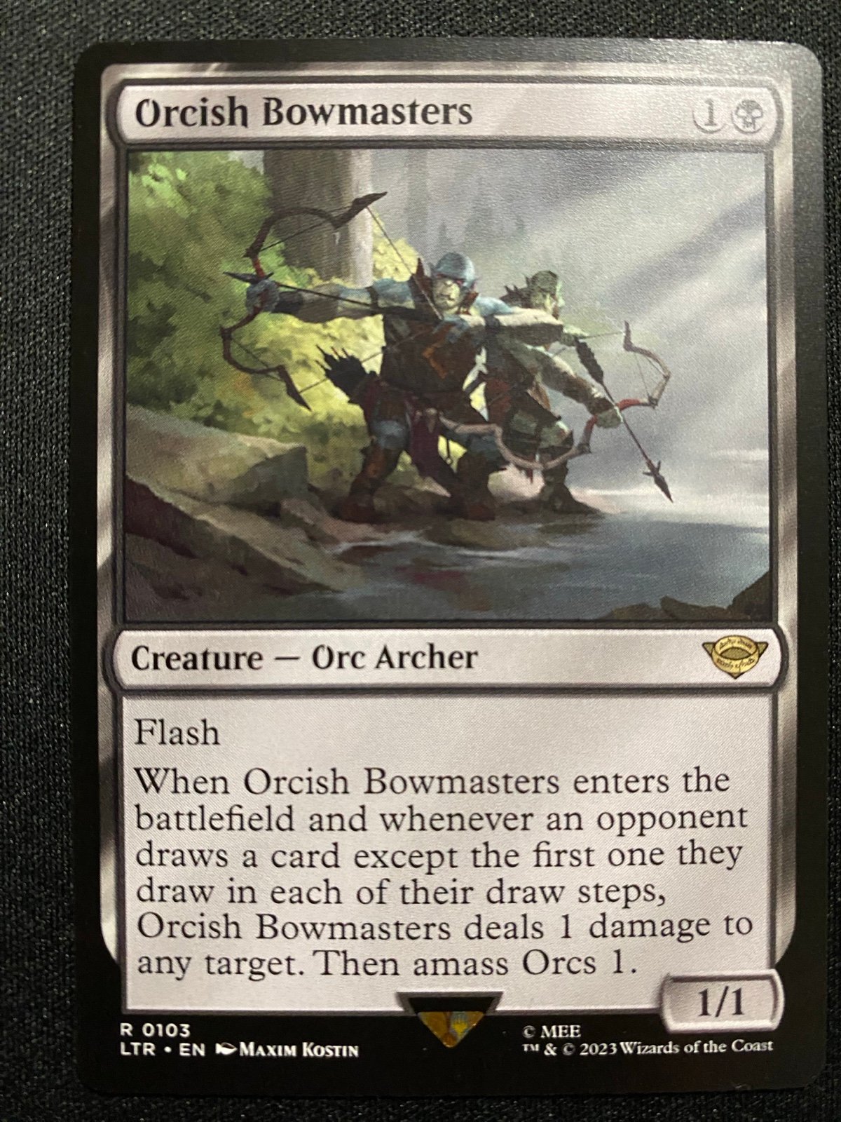 MTG Lord of the Rings, Orcish Bowmasters