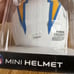 nfl autographed mini helmets speed chargers Asante Samuels Jr jsa certified