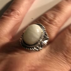Moonstone 925 Sterling Silver Ring