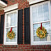 Artificial Sunflower Summer Wreath - 16 Inch Decorative Fake Flower Wreath