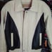 Sergio vadducci leather motorcycle jacket size sm