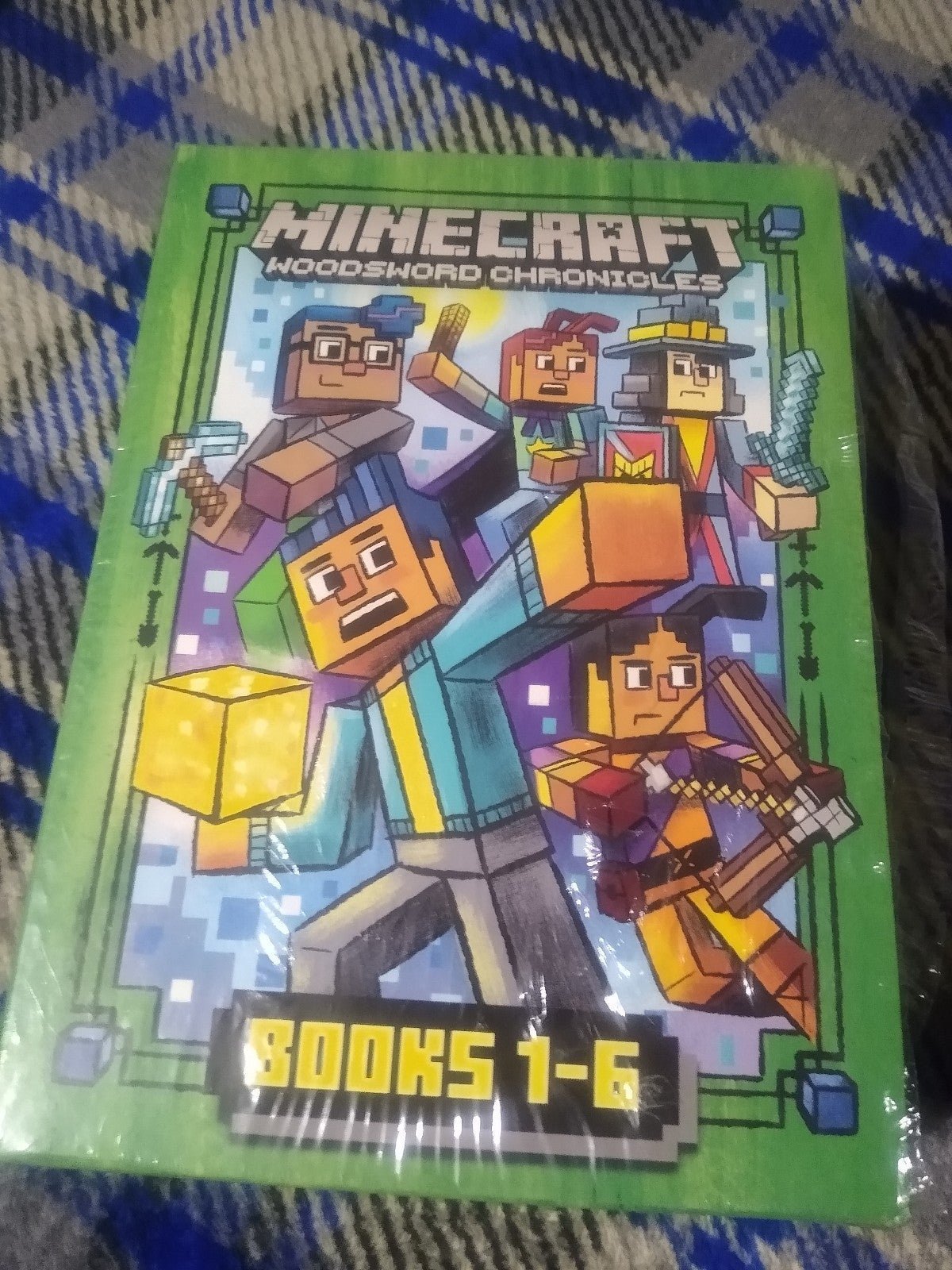 Minecraft Woodsword Chronicles: Complete Series: Books 1-6 NEW and Free Shipping