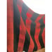 Vtg San Marcos Blanket Stadium Mexico 45” X 72”Acrylic Buffalo Plaid Check Red