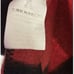 Vtg San Marcos Blanket Stadium Mexico 45” X 72”Acrylic Buffalo Plaid Check Red
