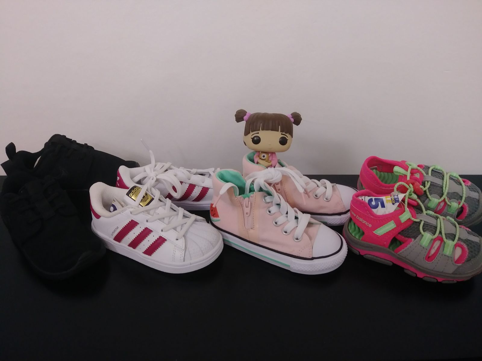Toddler Shoes Size 7 Lot of 4 Bundle#1
