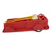 Vintage 1950s Nosco 8 Red Fire Truck Ladder Toy Car Plastic Missing Wheels