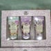 MICHEL DESIGN WORKS HAND CREAM SET of 2 Water Lilies Rhapsody Lilac Violets