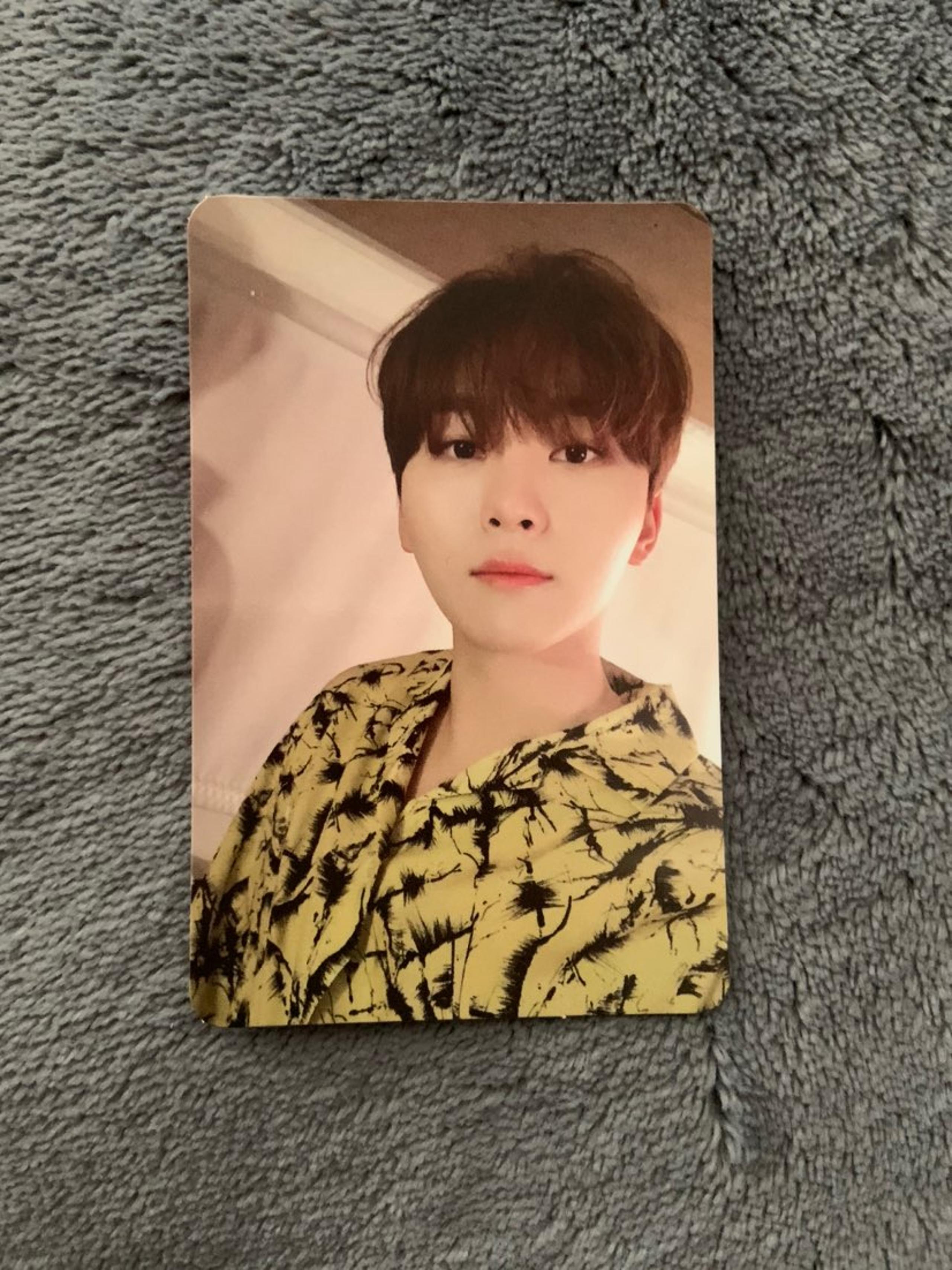 SEVENTEEN; SEUNGKWAN PHOTOCARD