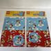 Lego Christmas Santa Penguin wrapping paper set of 2 New
